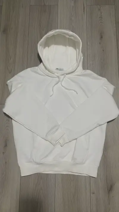 Polerón Zara blanco invierno - miniatura 1