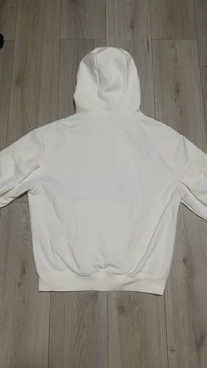 Polerón Zara blanco invierno - 2