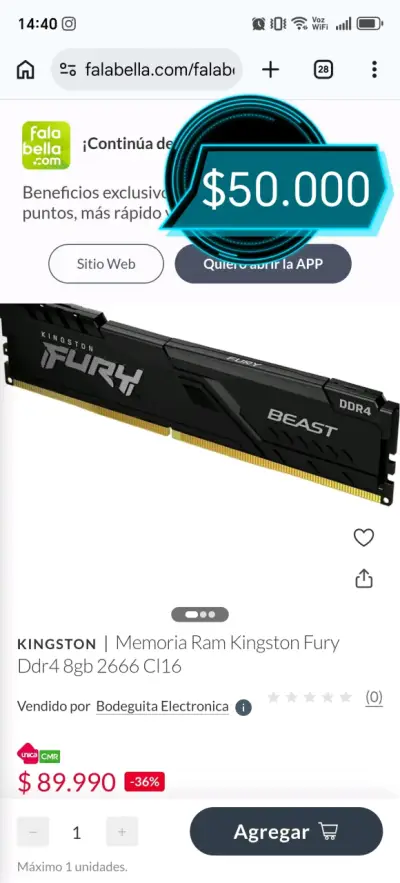 Disco SSD Kingston A400 480GB - miniatura 4