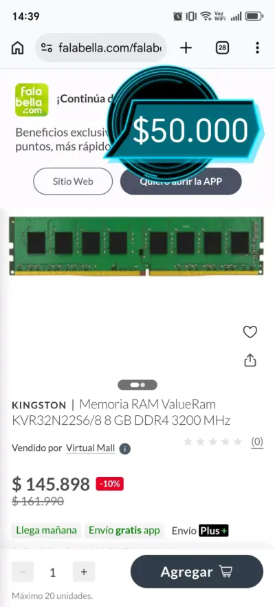Disco SSD Kingston A400 480GB - miniatura 5
