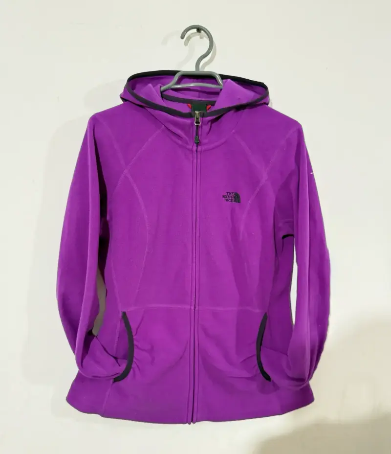 Polar morado con capucha The North Face - 1