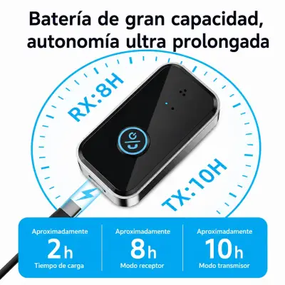 Transmisor y receptor de audio HD Bluetooth - miniatura 2