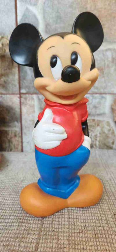 Alcancía vintage de Mickey Mouse años 70 - miniatura 1