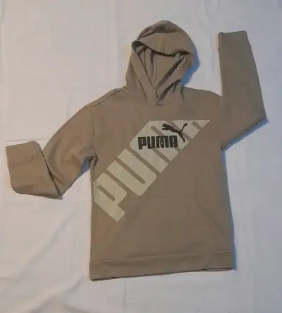 Polerón capucha Puma beige - miniatura 1