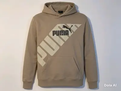 Polerón capucha Puma beige - miniatura 2