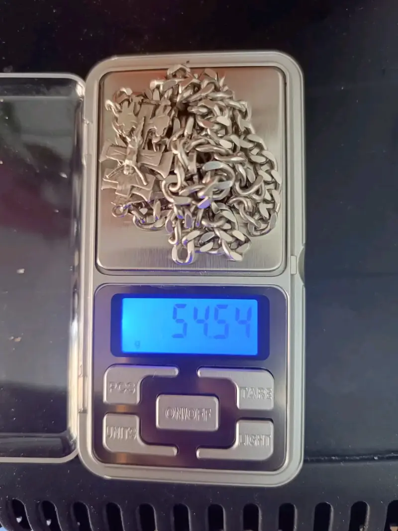 Cadena de plata 54.54g - 1