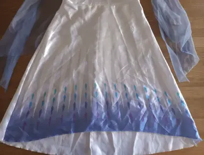 Vestido princesa niña talla 6-8 años - miniatura 3