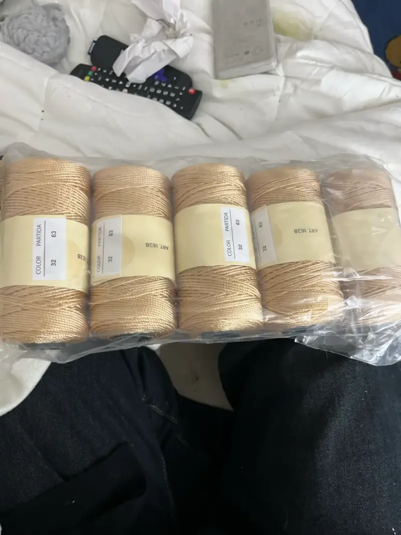 Pack de hilo beige art 1628