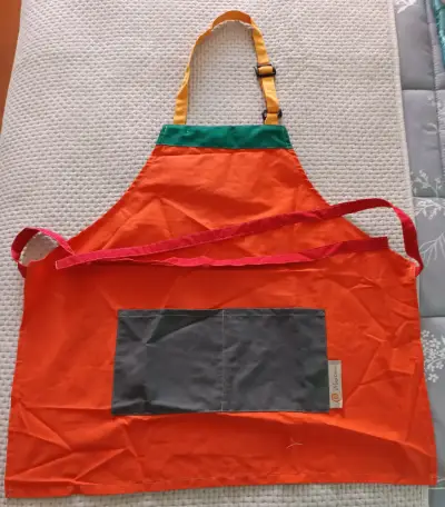Delantal de cocina naranja niños - miniatura 1