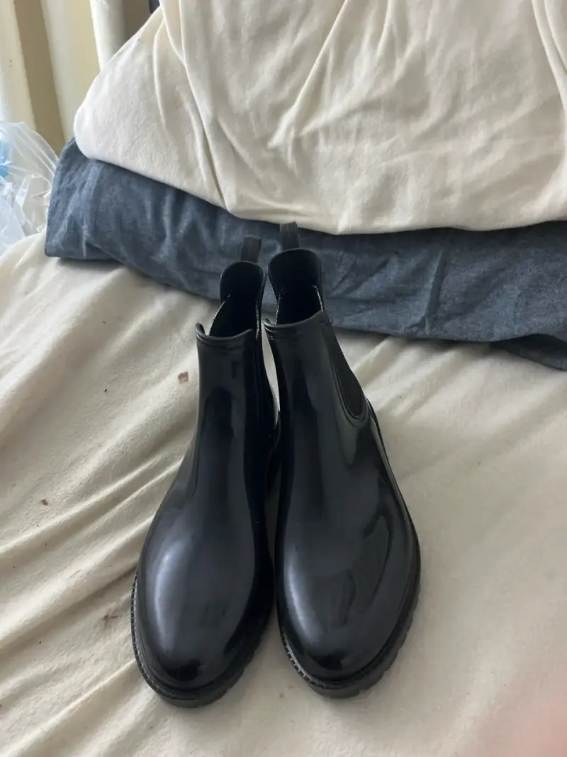 Botas de goma negras