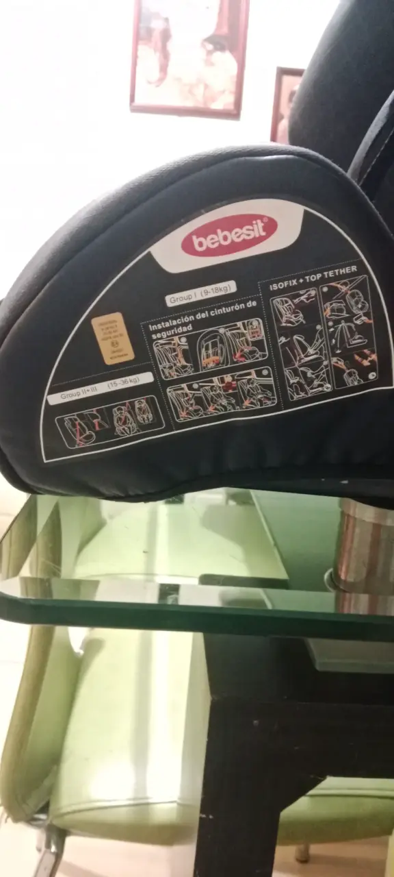 Silla de auto Bebesit negra - 2
