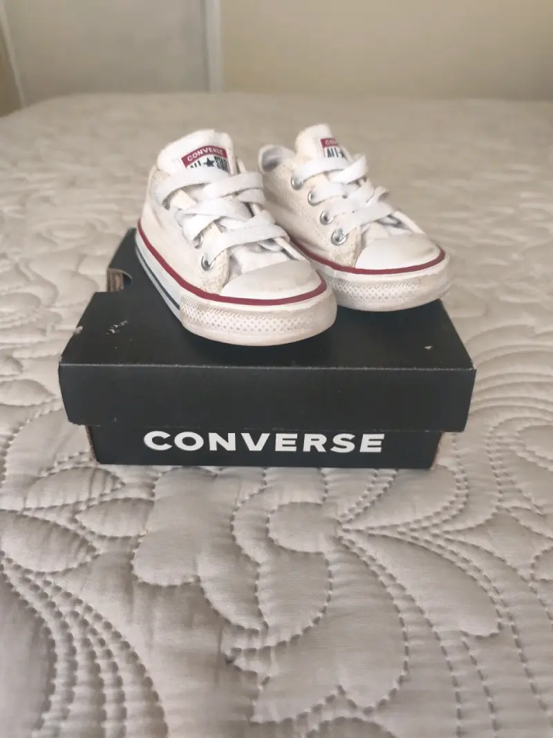 Zapatillas Converse blancas para niño - 1
