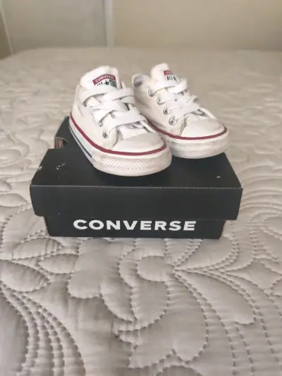 Zapatillas Converse blancas para niño - miniatura 1