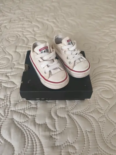 Zapatillas Converse blancas para niño - miniatura 4