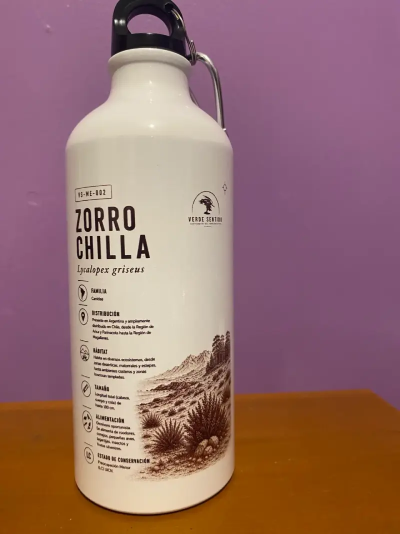 Botella de agua Zorro Chilla - 2