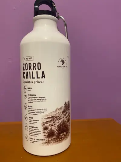 Botella de agua Zorro Chilla - miniatura 2
