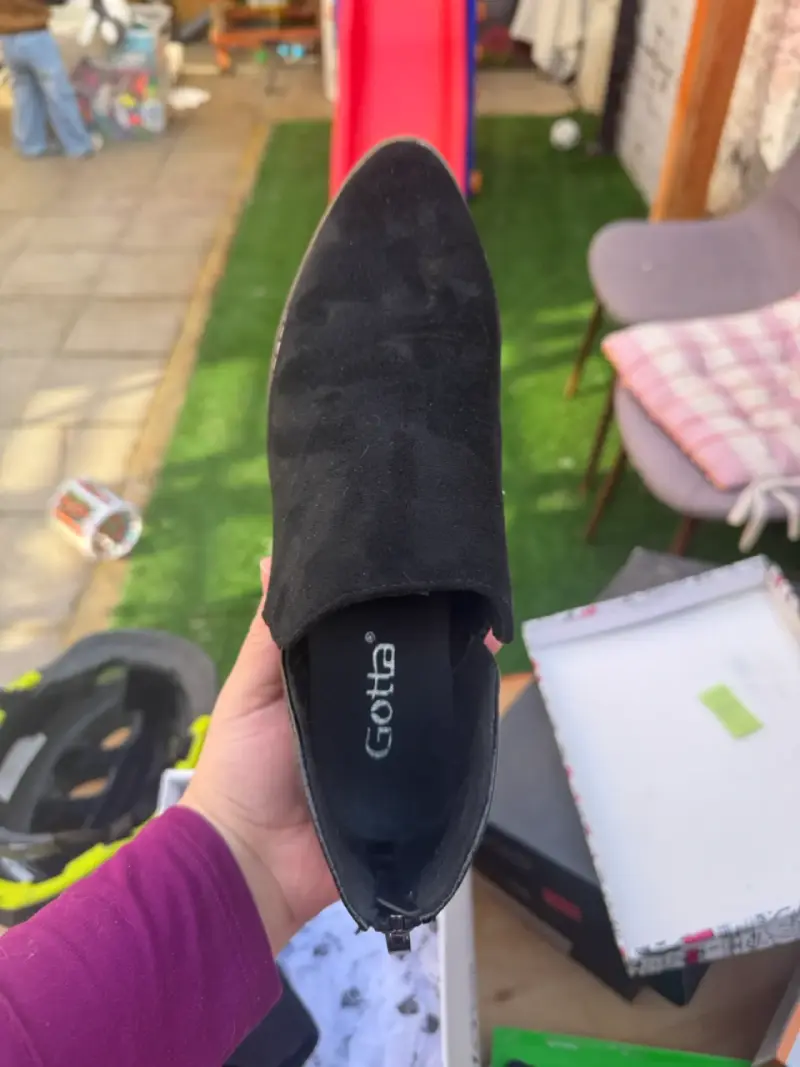 Zapato negro estilo mocasín Gotta - 1