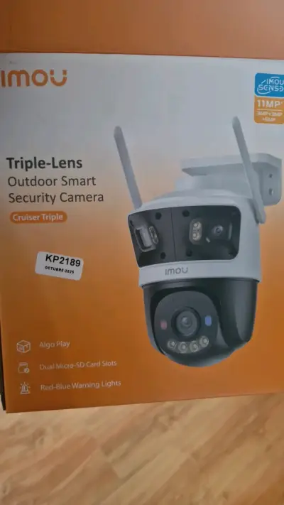 Cámara de Seguridad Triple-Lente - miniatura 1