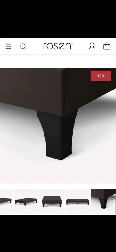 Base de cama y respaldo. Marca Rosen - miniatura 3