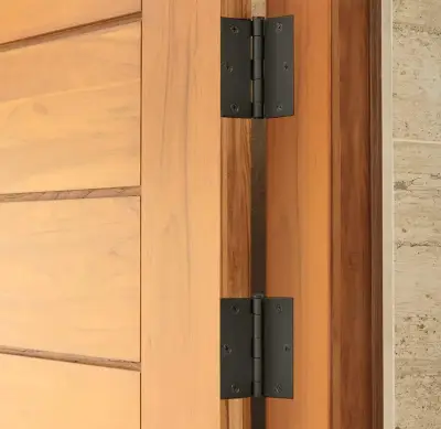 Bisagra Libro Puerta Metal Negra 3 x  3" - miniatura 3