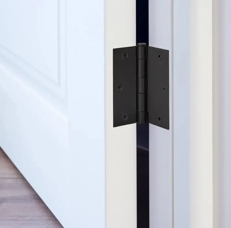 Bisagra Libro Puerta Metal Negra 3 x  3" - 4