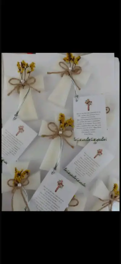 Recuerdos de boda con flores - miniatura 1