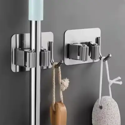 Soporte Sujetador Gancho Agarradera Baño Cocina - miniatura 3