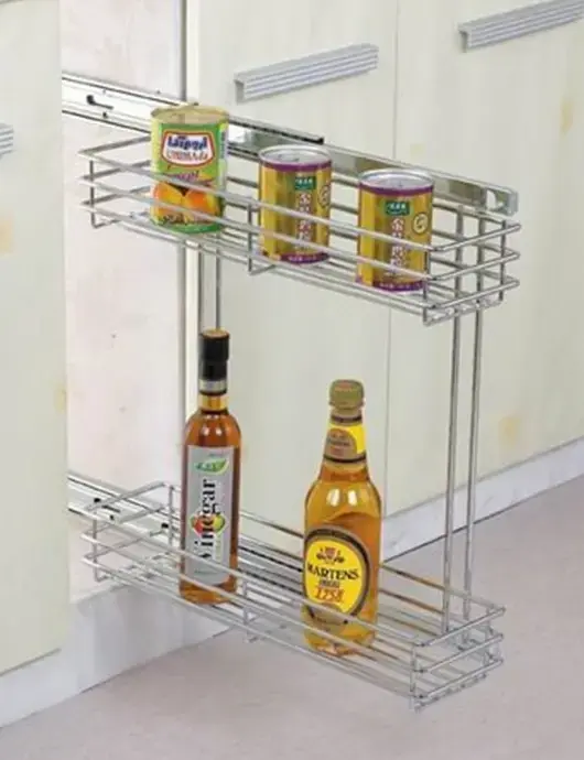 Organizador Condimen Deslizante Mueble Cocina 15cm - 3