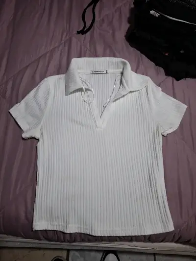 Falda beige estilo casual - miniatura 4