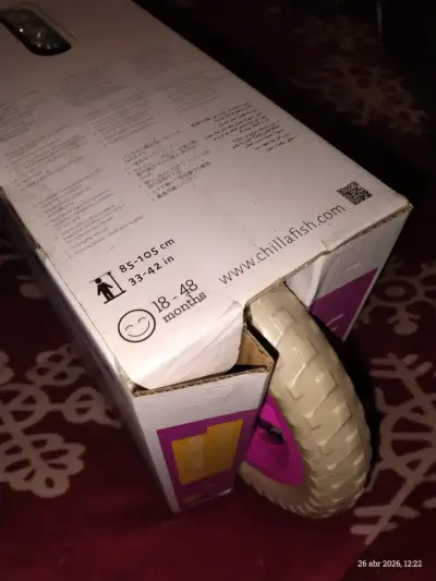 Bicicleta de equilibrio infantil morada - miniatura 4