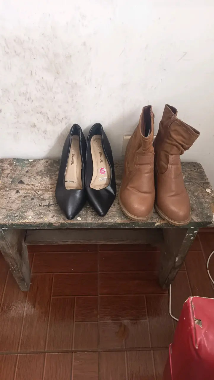 Botines de cuero marrones - 3