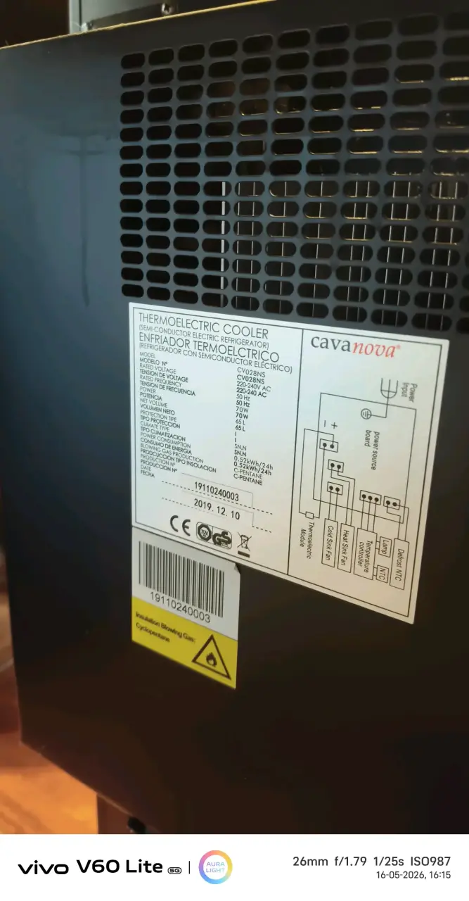 Refrigerador Cavanova compacto - 3