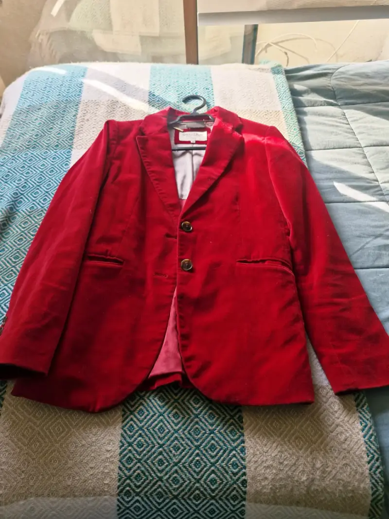 Blazer rojo de mujer - 1