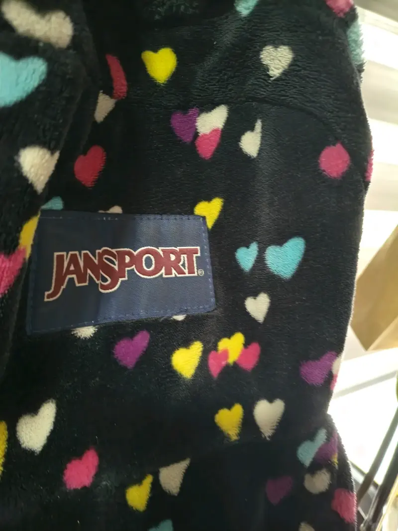 Mochila JanSport corazones - 2