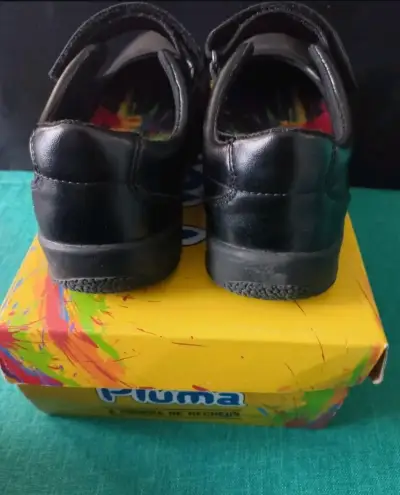 Zapatos escolares negros Pluma - miniatura 2