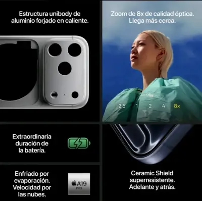 iPhone 17 Pro Max con cable USB-C - miniatura 2