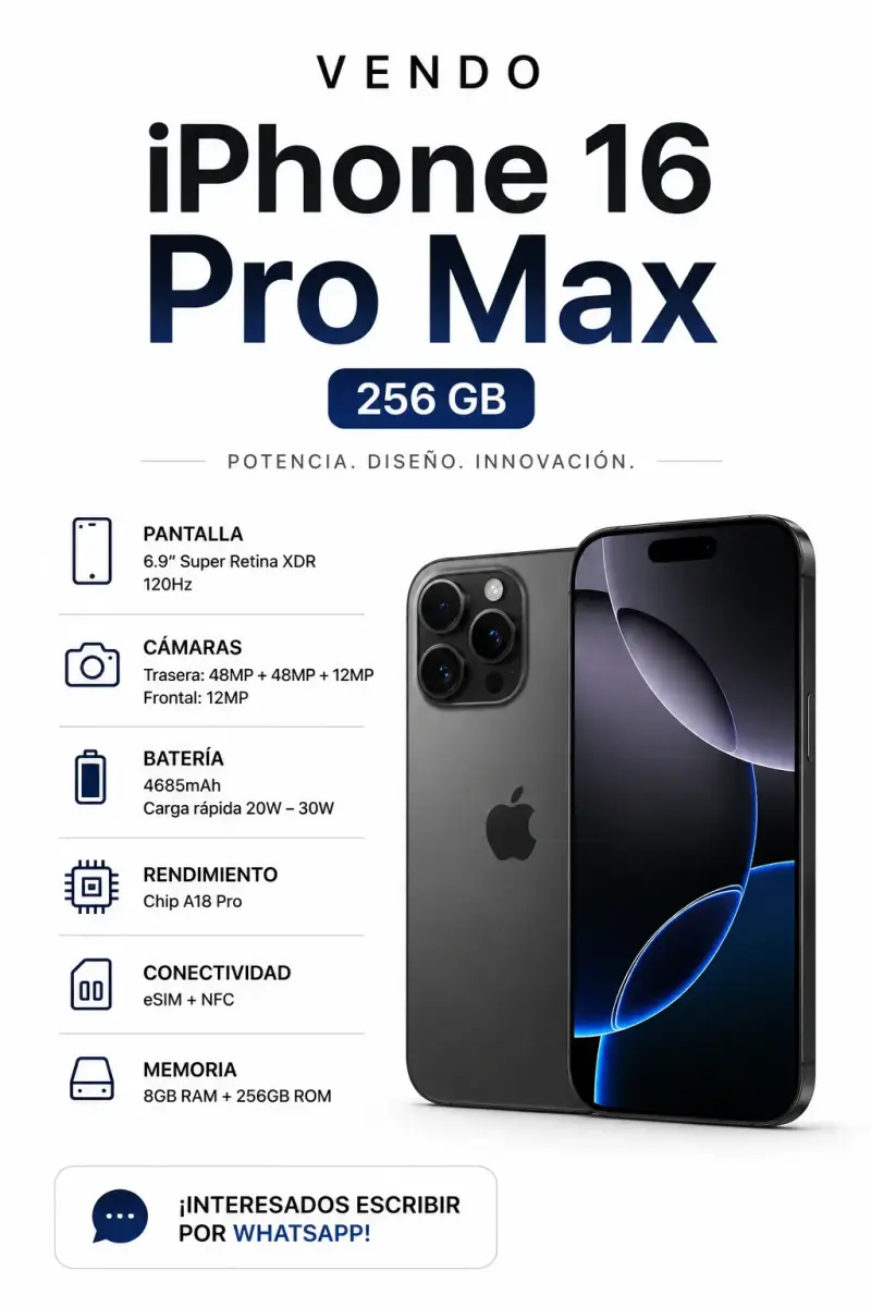 iPhone 16 pro max 256gb - 2