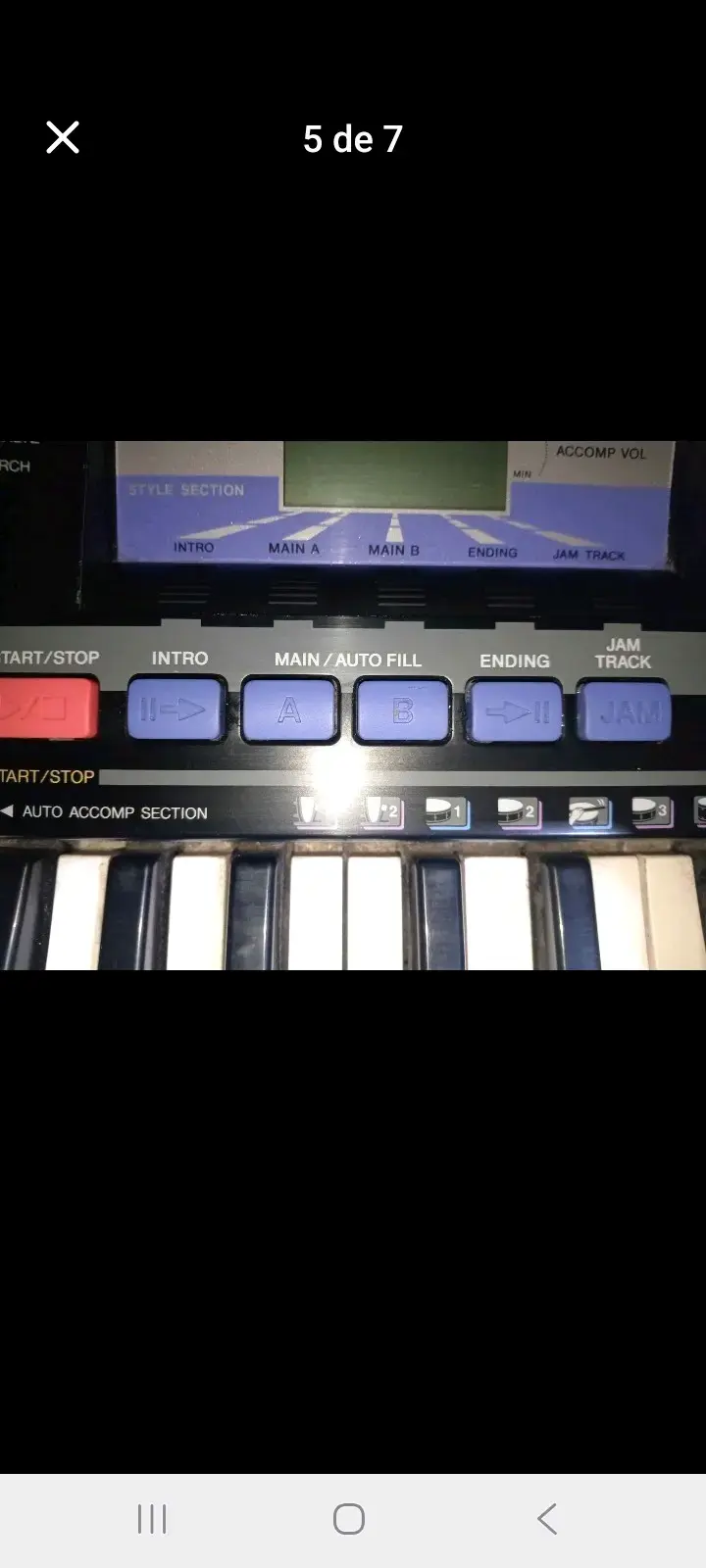 Teclado Yamaha portátil - 5