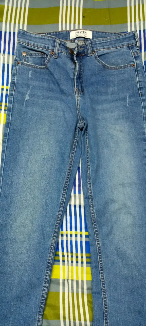 Jeans azules clásicos - 8