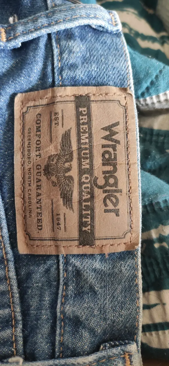 Jeans Wrangler premium azul - 1