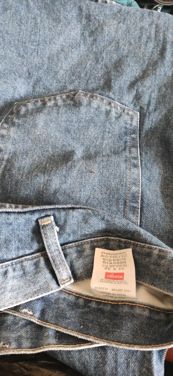 Jeans Wrangler premium azul - 2