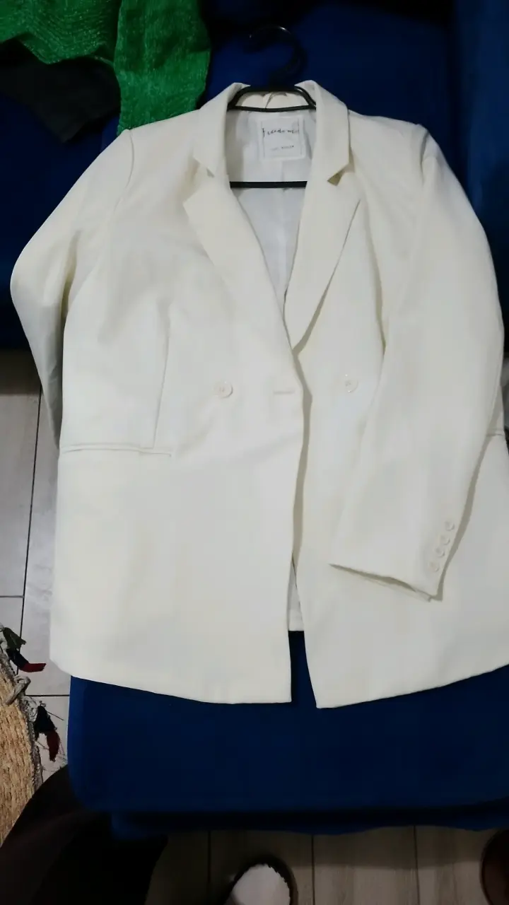 Blazer blanco elegante