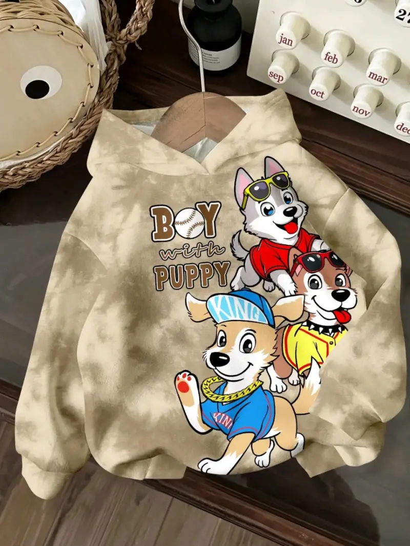 Polerón infantil con perritos - 1
