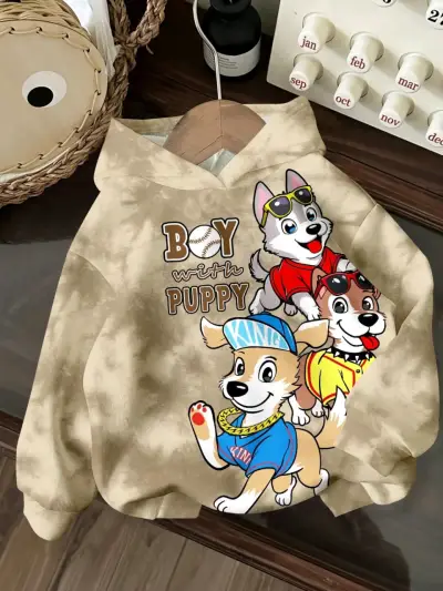 Polerón infantil con perritos - miniatura 1