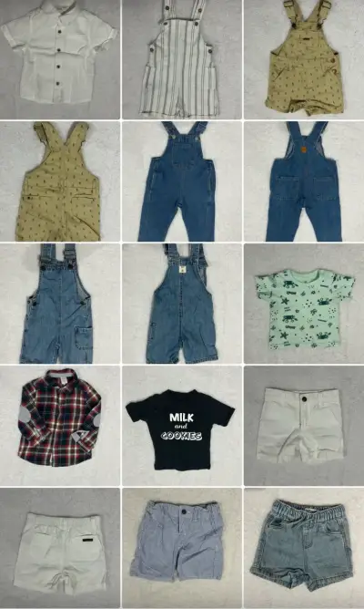 Ropa infantil variada con diseños - miniatura 3