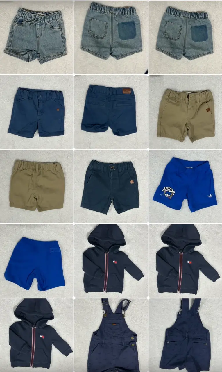 Ropa infantil variada con diseños - 4