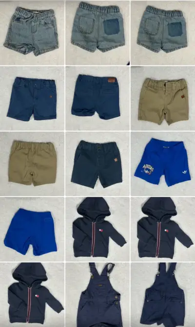Ropa infantil variada con diseños - miniatura 4