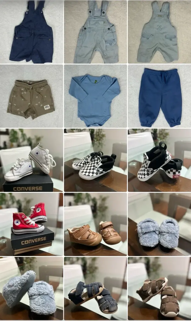 Ropa infantil variada con diseños - 5