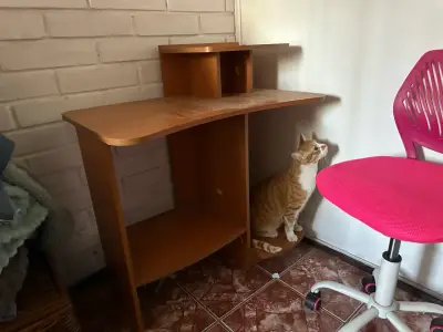 Escritorio de esquina madera - miniatura 2