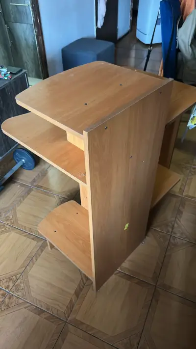 Escritorio de esquina madera - miniatura 3